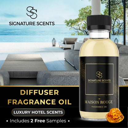 Luxury Hotel Diffuser Oil for Hotels and Homes - Aromatherapy Oils for use with an Essential Oil Diffuser at Home - Fragrance-Scent Diffuser Oil Blend (Winter Spruce) 4.05fl oz (120ml)