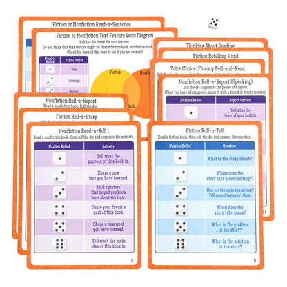 Really Good Stuff Family Engagement Reading - Read, Write and Play Pack - Fourth Grade