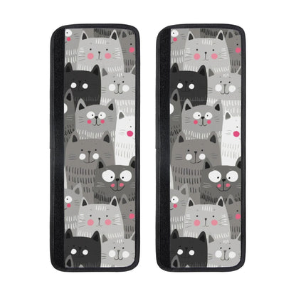 TREJUKY Cat Pattern Refrigerator Door Handle Covers Protective Electrical Kitchen Decor Appliances Gloves Fridge Microwave Dishwasher Door Protector- Catches Drips,Smudges&Fingerprints Dust 2 Pcs