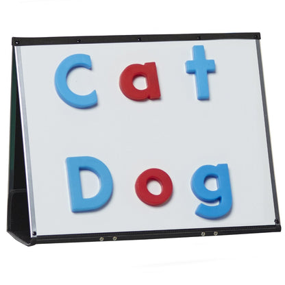 Educational Insights 3-In-1 Portable Easel - Magnetic Board, Whiteboard & Flannel Board, Classroom Must Haves