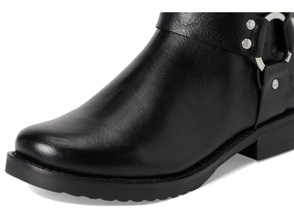 FRYE AND CO. Womens Chesnee Harness Black 9.5 Medium