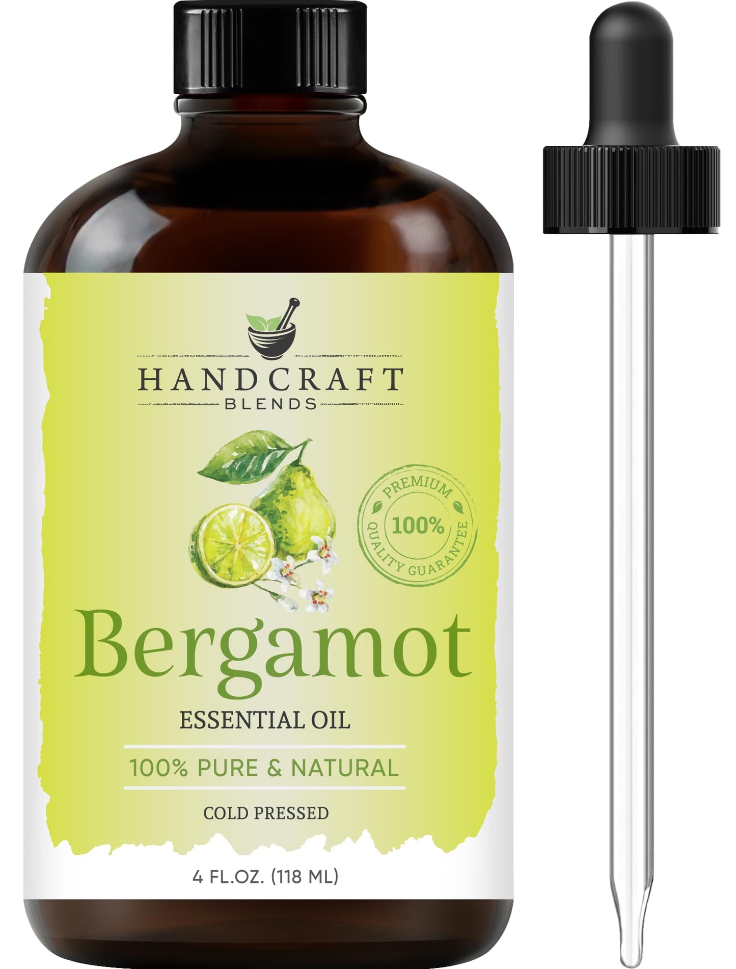 Handcraft Blends Lavender Essential Oil – Huge 4 Fl Oz – 100% Pure and Natural – Premium Grade Essential Oil for Diffuser and Aromatherapy, Skin, Massage, Candle and Soap Making Fragrance