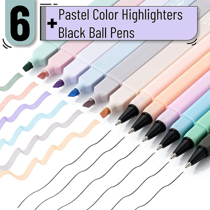Mr. Pen- ESV Journaling Bible Gift Set for Women, 5-in-1 Note Taking Bundle, Aesthetic Highlighters Pens No Bleed, Tabs, Transparent Sticky Notes, Reading Tracker, Bible Study Accessories