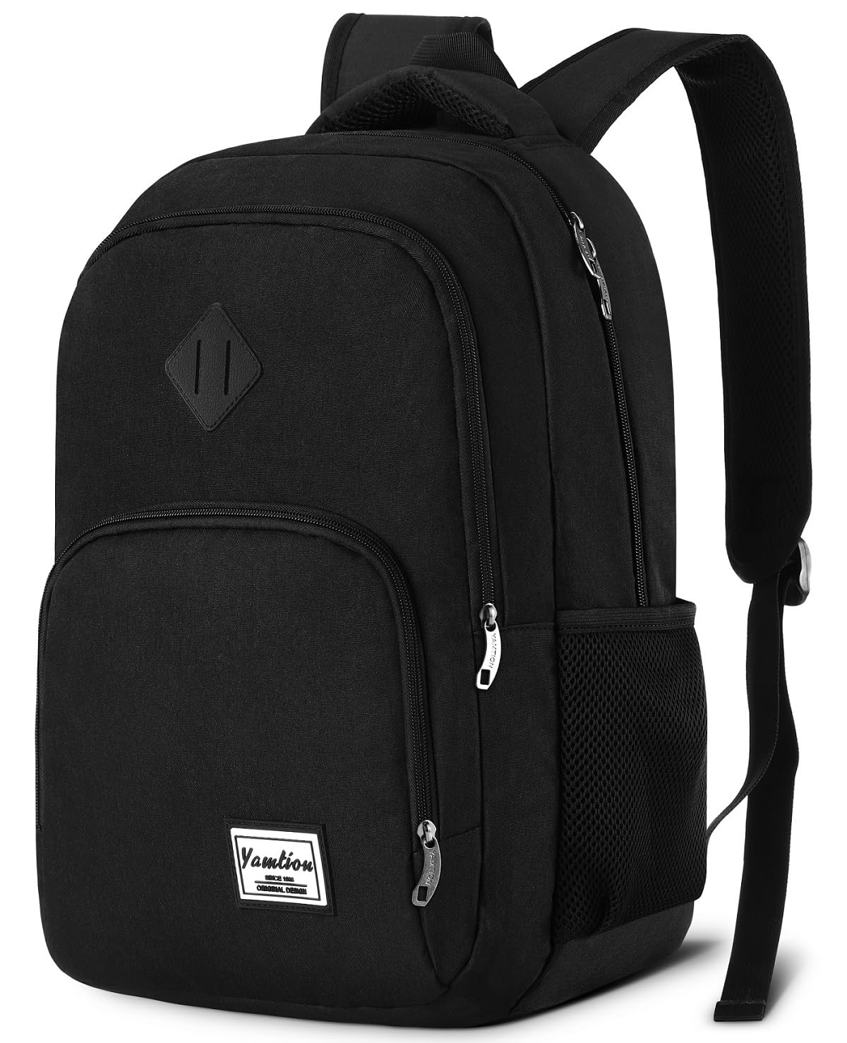 YAMTION Backpack for Men and Women,School Backpack for Teenager,15.6 inch Laptop Bookbag with USB Charging port for Business Work College Travel Trip