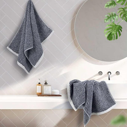 Cleanbear Hand Towels for Bathroom Set of 4