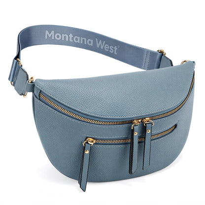 Montana West Crossbody Bags for Women Bum Bag Sling Purse with Adjustable Strap, MWC-248JN