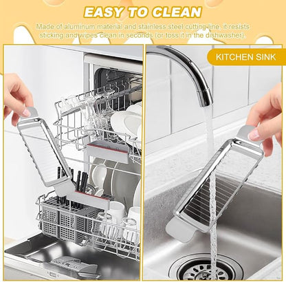 Butter Slicer Cutter, Multipurpose Butter Cheese Slicer, Stainless Steel Wire Cutter for Block Cheese, Butter, Eggs & Soft Fruits