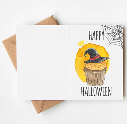 TRIDECOR Halloween Cards with Envelopes, 6 Folded 5x7 Greeting Cards