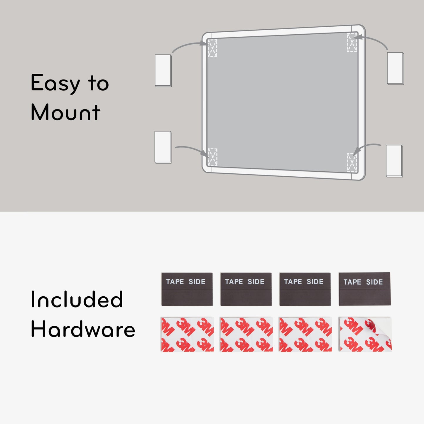 U Brands Contempo Magnetic Dry Erase Board White Board Bundle, 8.5" x 11", White Modern Frame, Includes 4 Boards, 16 Markers and 4 Magnets