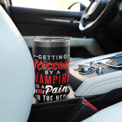 Horror Halloween Vampire Design For Women Stainless Steel Insulated Tumbler
