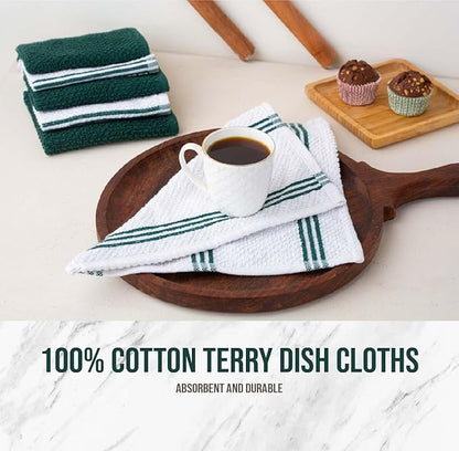 LANE LINEN Dish Towels and Dishcloths Sets