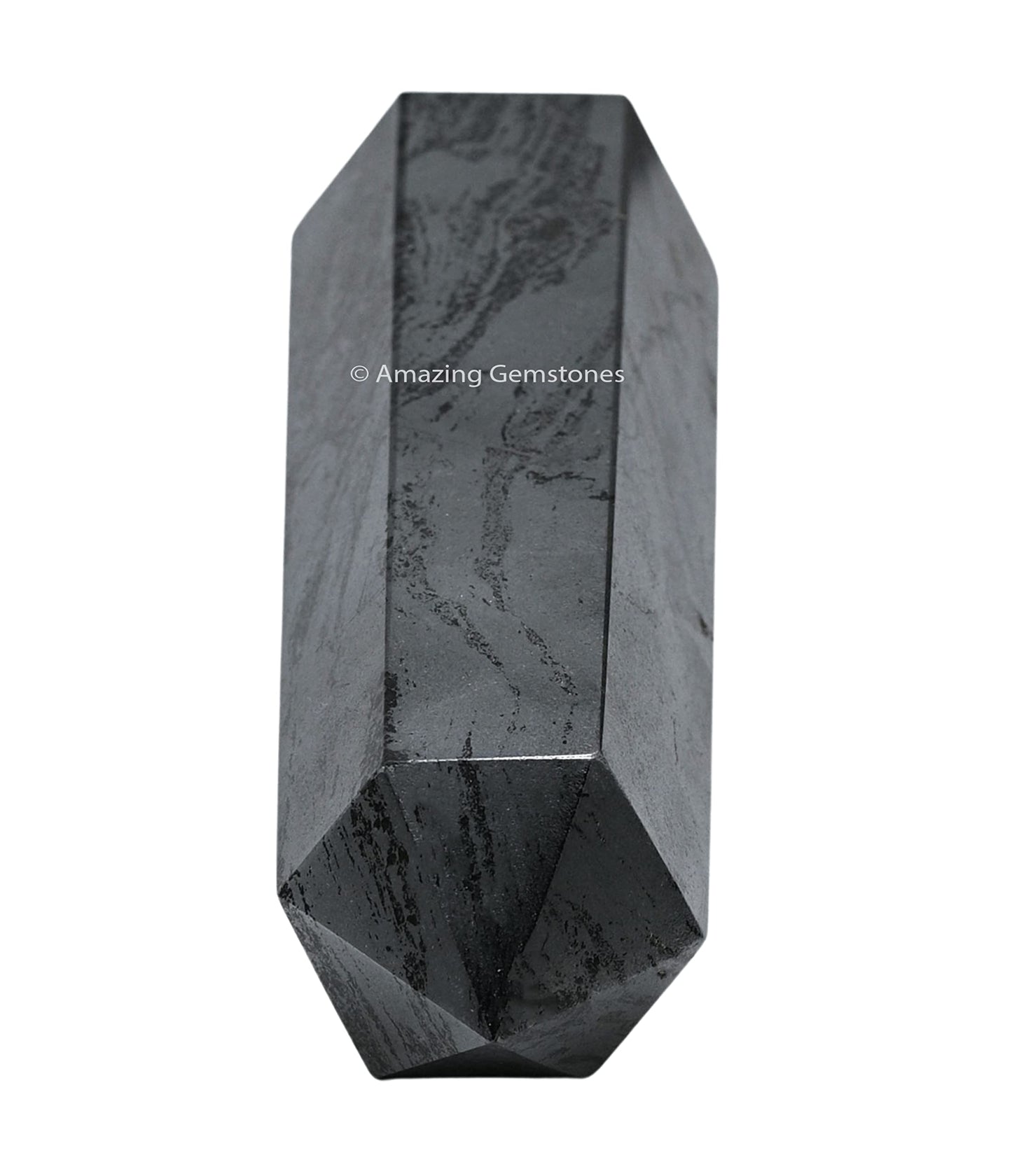Amazing Gemstone Large Hematite Crystal Towers ~ Natural Healing Crystal Point Obelisk for Reiki Healing and Crystal Grid (5.5 to 6 INCH)