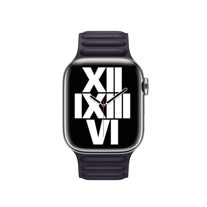 Apple Watch Band - Leather Link (41mm) - Ink - S/M