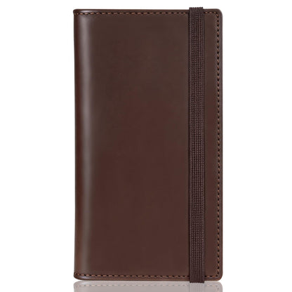 Espera Genuine Leather Checkbook Cover for Men and Women, Check Book Covers for Personal Checkbook with Elastic Band