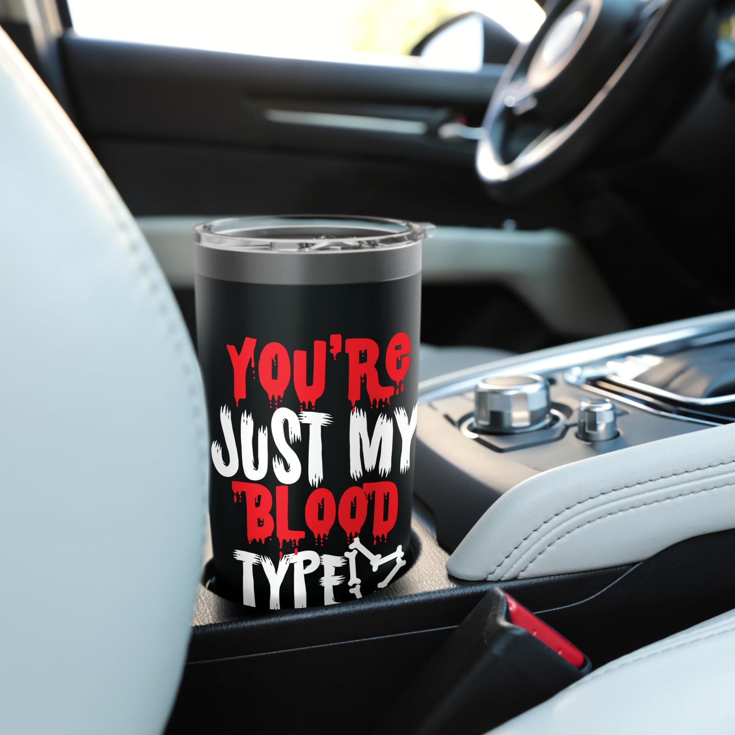 Scary Halloween Vampire Quote Design For Women Stainless Steel Insulated Tumbler