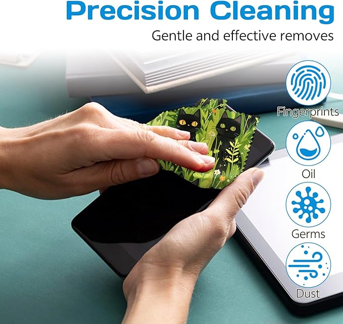 6 PCS Glasses Cleaning Cloth Eyeglass Lens Cleaning Cloth Eyeglasses Wipes
