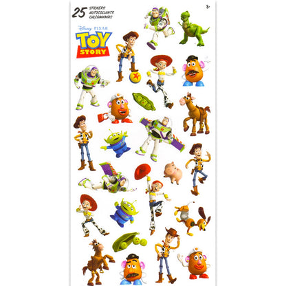 Disney Toy Story Party Favor Bags Set - Bundle with 12 Drawstring Bags for Kids Plus Stickers, More | Toy Story Birthday Party Supplies Pack