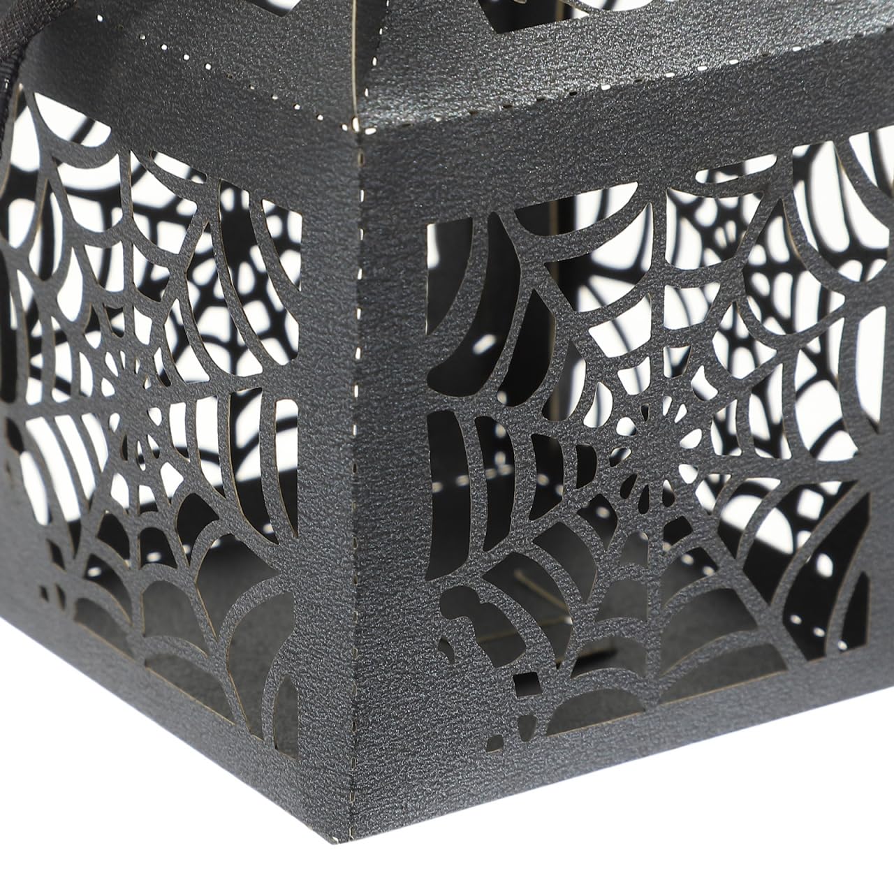 BESTOYARD Halloween Hollow Die-Cut Candy Boxes with Ribbon - Wedding Favor Boxes for Party Treats and Packaging 8.27 X 4.53 Inches 50 Pieces