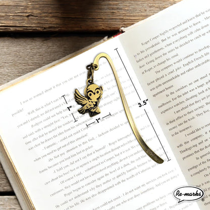 Re-marks Harry Potter Metal Bookmark (3 Charms) for All Ages