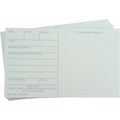 Classroom Fingerprint Kit - Serves 4 Work Groups of Students - Lift at Least 100 Fingerprints (Black)