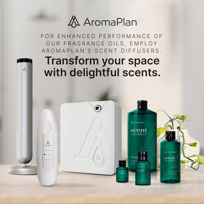 AromaPlan Hotel Scents Santal 5 Fl Oz (148ml), Home Luxury Aroma & Hotel Fragrance Diffuser Oil- Hotel Diffuser Oil for Aromatherapy- USA Made, Bigger Bottle, Bolder Aroma & Longer Lasting