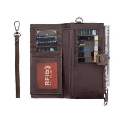Montana West Wallet for Women Wristlet Wallet Ladies Felame Large Capacity Clutch Wallets
