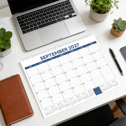 ZTX Calendar 2026-2027,18 Months Calendar from July 2026 to December 2027, 14.7"x11" Big Wall Calendar 2026-2027 Monthly Planner Thick Paper for Teacher Home Office
