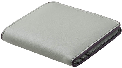 Toughergun Women’s Small Slim Leather Wallet with RFID Protection, Compact Bifold Mini Purse with Clear ID Window