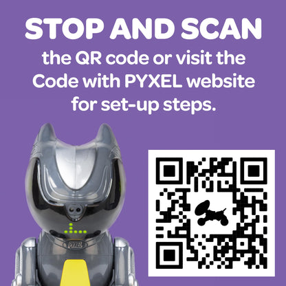 Educational Insights PYXEL A Coder's Best Friend - Programmable Coding Robot for Kids with Blockly & Python Languages, Learn Early Robotics, Kids Robot & STEM Toys for Boys and Girls Ages 8+