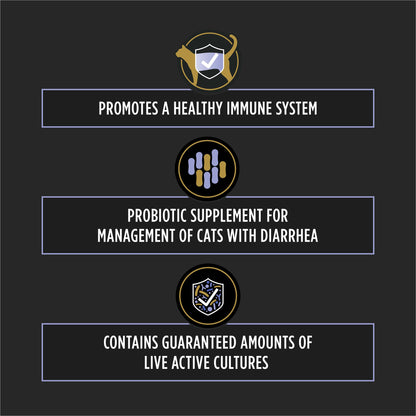 Pro Plan Veterinary Diets FortiFlora Daily Probiotic Powder Supplement for Cats with Digestive Support and Immune System for Occasional Diarrhea