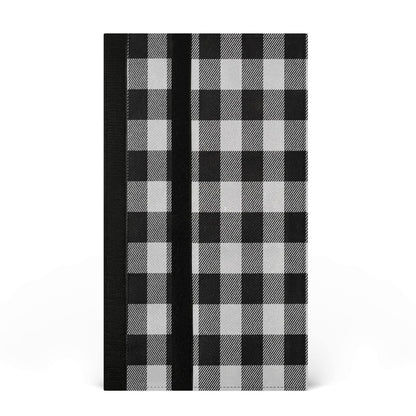 xigua 2Pcs White Black Buffalo Plaid Refrigerator Door Handle Cover Kitchen Appliance Decor Fridge Oven Dishwasher Handles Antiskid Door Knob Protector Keep Off Fingerprints