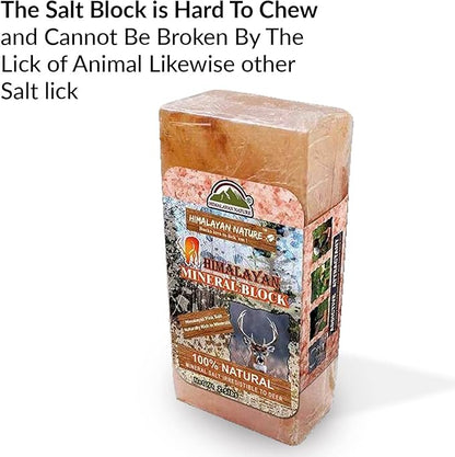 Licking Salt for Deer - 6 Pack, Pink