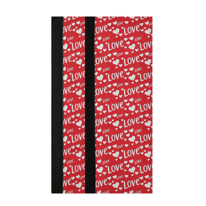 Emelivor Valentines Hearts Love Refrigerator Door Handle Cover Set of 2 - Washable Kitchen Appliance Handles Keep Off Fingerprints Food Stains for Ovens Dishwashers