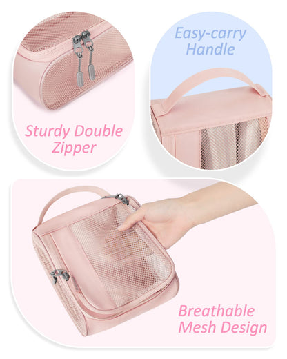 Packing Cubes for Suitcases, BAGSMART 7 Set Travel Essentials, Lightweight Luggage Suitcase Organizer Bags with Shoe Bag, Keep Shape