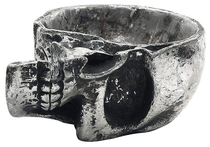 The Vault Alchemy Half Skull Box Haunted Gothic Jewellery Box Casket Mythical Death