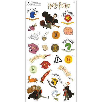 Harry Potter Bookmark Set - Bundle with 3 Bookmarks Featuring Book Covers, Hogwarts Castle, More Plus Stickers | Harry Potter School Supplies for Boys Girls Kids