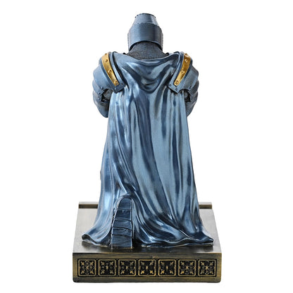 Medieval Templar Vanguard Officer Knight Pen Holder Desk Organizers Blue