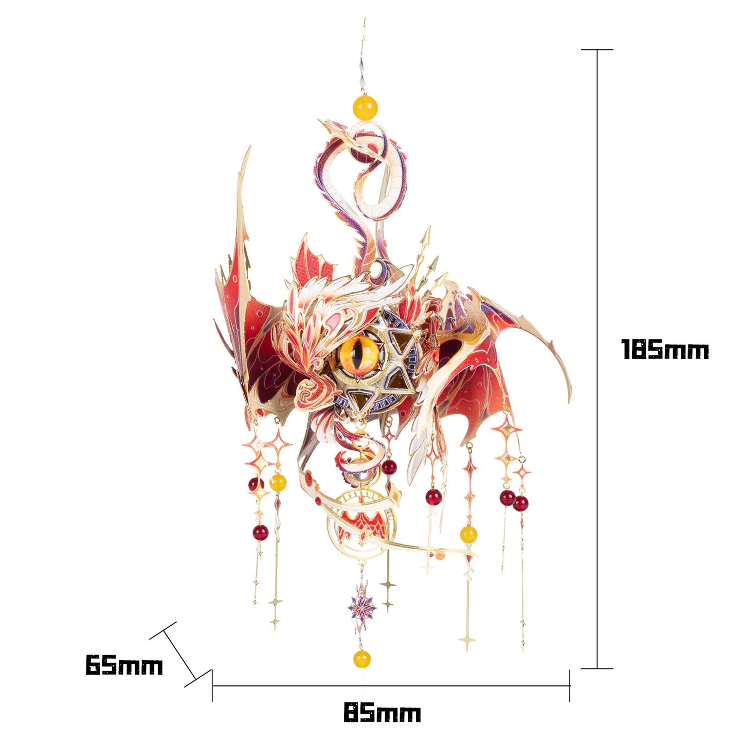 MU 3D Metal Puzzles Model Kits for Adults Building The Eye of Devil, Serpent Evil Wedjat-Eyes Steel Ancient Myths Magic Power Metal Earth Piece DIY Sets, Birthday New Year Xmas Gift