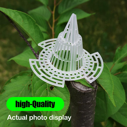 EsyHocm 40Pcs Cone Flower Pot Hole Mesh, Upgraded Pot Mesh Drainage Screens for Keeping Soil from Flowing- Breathable Gasket-Drainage Netting for Bonsai (40)