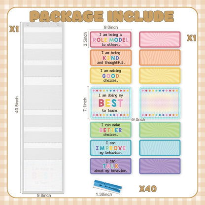 Behavior Chart for Classroom - Behavior Management Classroom Tools Student Behavior Clip Chart for Classroom Management Kids