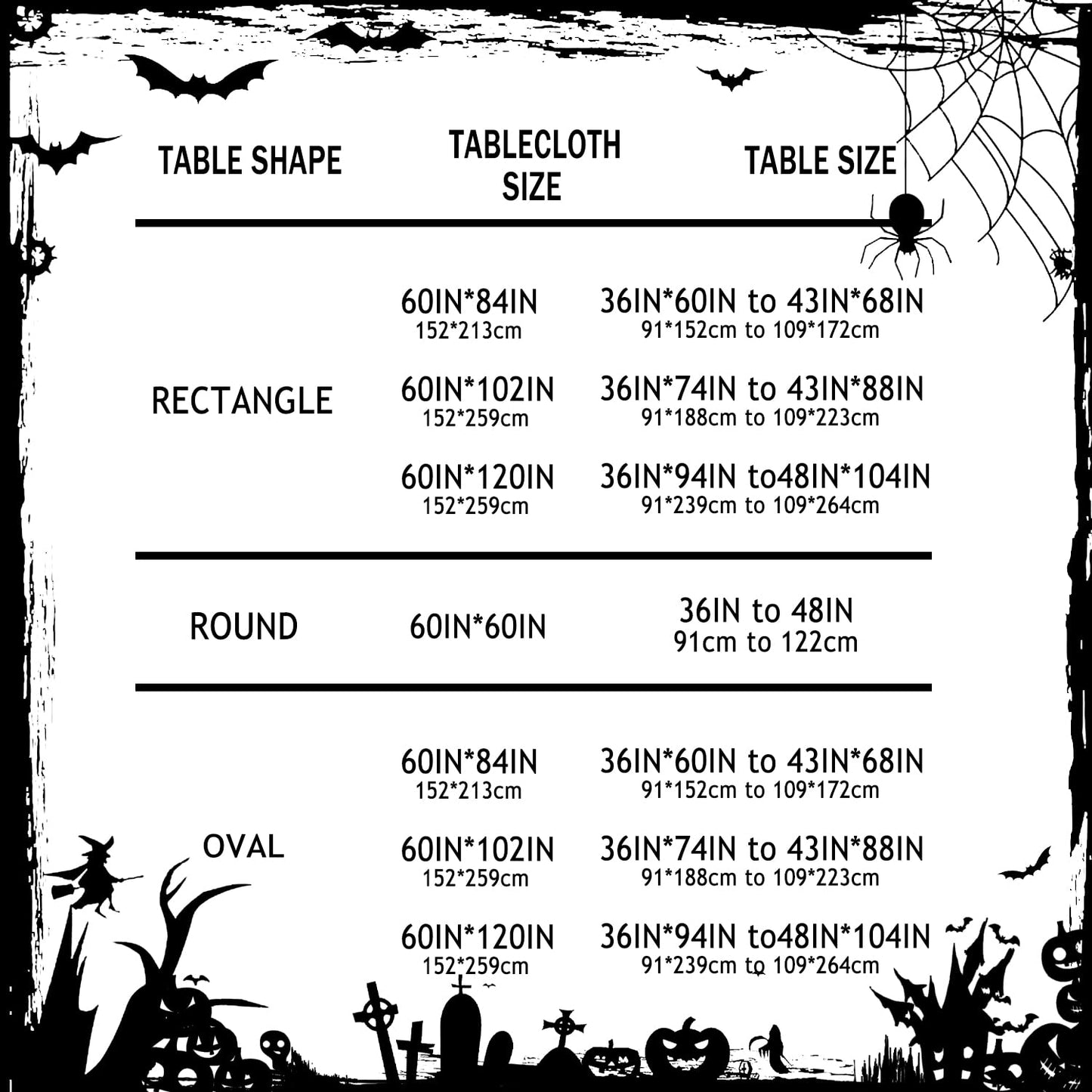 Bnejvif Halloween Tablecloth Rectangle Pumpkin Table Cloth for Dining Table, Waterproof Wrinkle Free,Halloween Decorations for Kitchen, Parties, 60 X 102 Inches