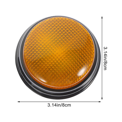 Gatuida 4-Pack Buzzers for Trivia Games, Answer Buzzers for Classroom, Game Show Buzzer Buttons with Lights and Sound for Classroom Office