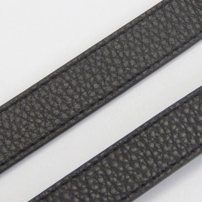 LIVE UP Full Grain Leather Adjustable Replacement Cross Body Purse Shoulder Strap Handbag Bag Wallet, 2/3” Wide (Black)