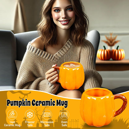 Larchio Boo Basket Stuffers for Women Teen Girls, Halloween Gifts for Teens Adult with Pumpkin Mug Halloween Socks and Self Spa Gift for Family Friends