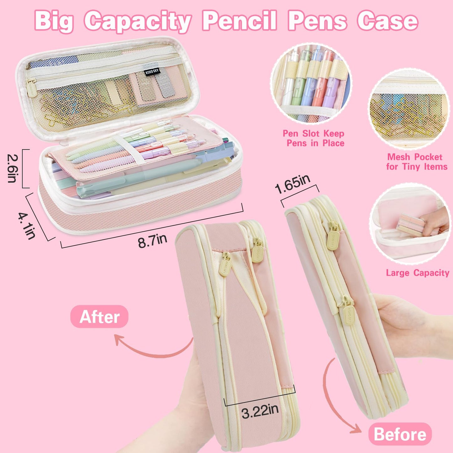 HRFGWDD Bible Study Supplies Journaling Kit for Women, All-in-One Bible Journaling Kit with Bible Highlighters and Pens No Bleed, Bible Tabs, Bookmarks, Bible Bag – Back-to-School Gifts（97pcs）