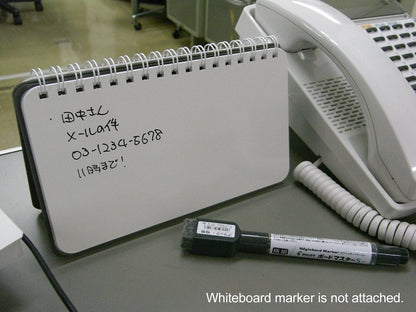 nu board Memo Size (4 x 7 inch) USA Edition NASHN4US08 Whiteboard Notebook - Dry Erase Notebook - Dry Erase Notepad - Dry Erase Board Mini Size - Reusable Notebook - Dry erase marker is not attached.