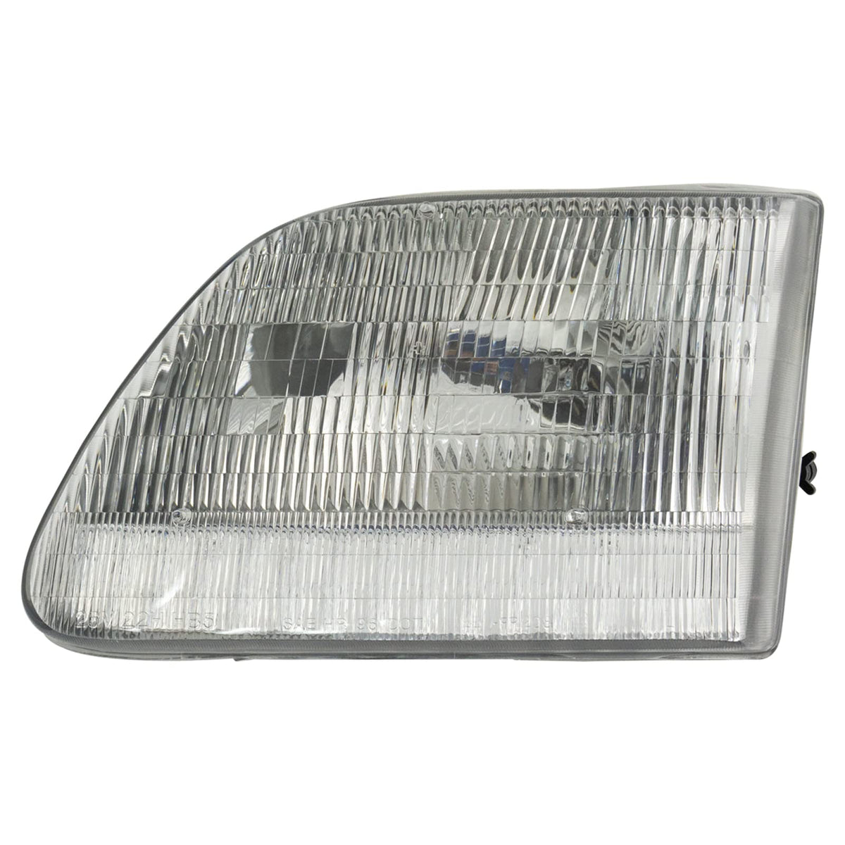 TRQ Headlight Assembly Set for 1997-2002 Ford Expedition, 1997-2003 F150, 1997-1999 F250, Model LKA55911, White