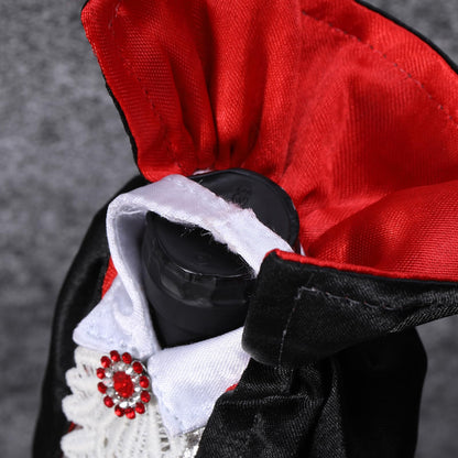 SIRIPHUM Halloween Wine Bottle Cover Decoration - Dracula & Vampire Wine Holder Gifts