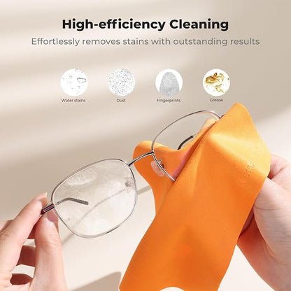 K&F CONCEPT 6 Pack Lens Cleaning Cloth | Microfiber Cleaning Cloth | Glasses