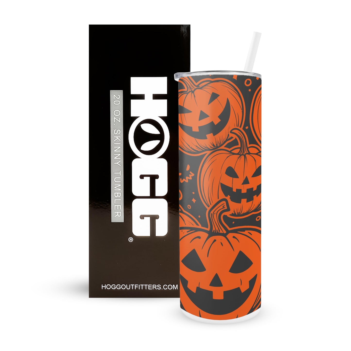 Hogg 20 oz Halloween Travel Mug, Pumpkin Tumbler, 20 oz Insulated Stainless Steel Halloween Coffee Tumbler, Spooky Season Decor, Spooky Cups, Witchy Stuff, Fall Decorations